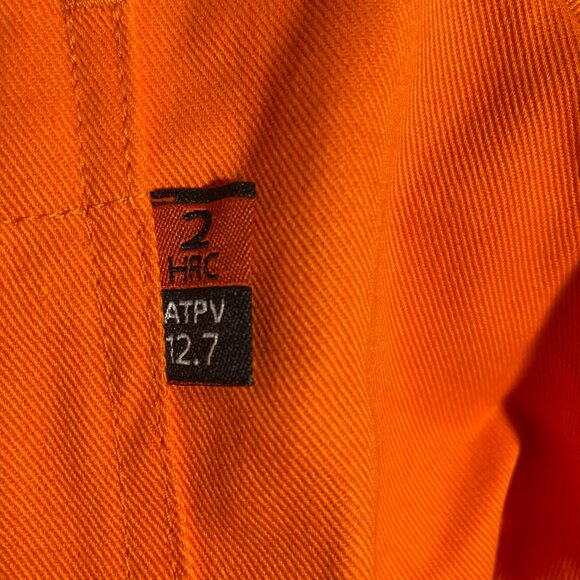 NWT CONDOR Orange Coveralls 54 Regular Fire Resistant WC2FROR ATPV 12.7 - Picture 6 of 13
